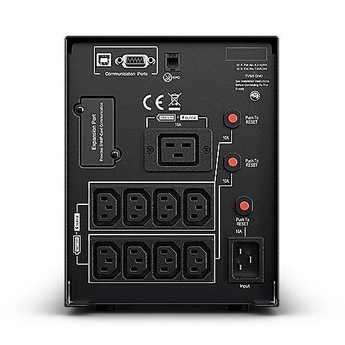 UPS CyberPower Professional Tower PR2200ELCDSL 1980W 9 aljzatok C19/C13 új 2 év garancia