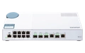Kapcsoló QNAP QSW-M408-2C 8x 1Gb 2x SFP+ 2x RJ-45/SFP+