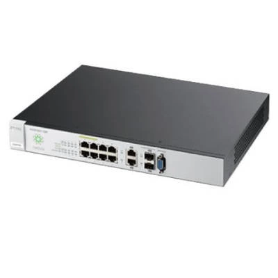Kapcsoló Zyxel NSW100-10P-EU0101F 8x RJ-45 10/100/1000 Mbps 2x RJ-45/SFP 180 W PoE+