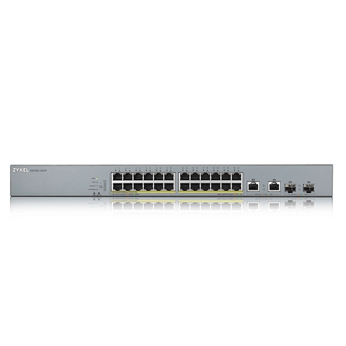 Kapcsoló Zyxel GS1350-26HP-EU0101F 24x 1Gb 2x RJ-45/SFP combo ports 375W PoE+