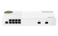 Kapcsoló QNAP QSW-M2108-2S 8x 2.5Gb 2x SFP+