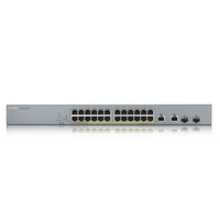 Kapcsoló Zyxel GS1350-26HP-EU0101F 24x 1Gb 2x RJ-45/SFP combo ports 375W PoE+