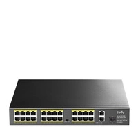 Kapcsoló Cudy FS1026PS1 24x 100Mb | 1x 1Gb 1x SFP 300 W PoE+