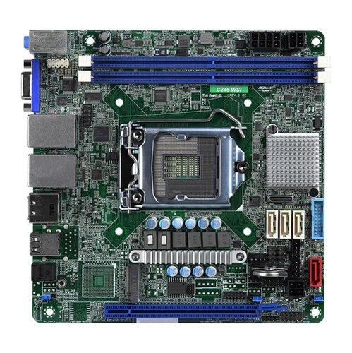 Alaplap Asrock Rack C246 WS LGA1151 ATX | C246 WS