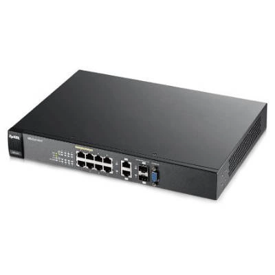 Kapcsoló Zyxel GS2210-8HP-EU0101F 8x RJ-45 10/100/1000 Mbps 2x RJ-45/SFP 180 W PoE+