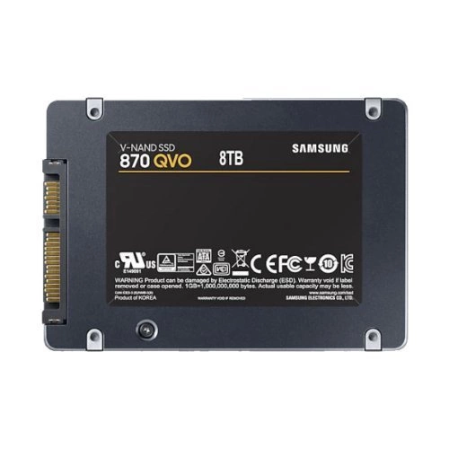 SSD Merevlemez Samsung 870 QVO 8TB 2.5'' SATA 6Gbps | MZ-77Q8T0BW