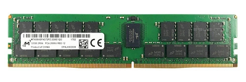 RAM memória 1x 32GB Micron ECC REGISTERED DDR4 2Rx4 2666MHZ PC4-21300 RDIMM | MTA36ASF4G72PZ-2G6
