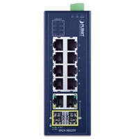 Kapcsoló Planet IFGS-1022TF 8x 100Mb 2x RJ-45/SFP