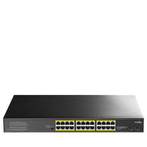 Kapcsoló Cudy GS1028PS2 24x 1Gb 2x SFP 300 W PoE+