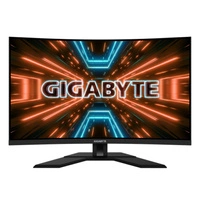 Monitor 31.5" Gigabyte M32QC-EK 2560 x 1440 QHD 165Hz képernyőmátrix VA