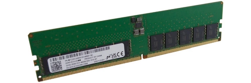 RAM memória 1x 32 GB Micron ECC UNBUFFERED DDR5 2Rx8 4800MHz PC5-38400 UDIMM | MTC20C2085S1EC48BA1R