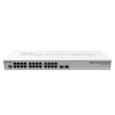 Kapcsoló Mikrotik CRS326-24G-2S+RM 24x 10/100/1000 2x SFP+ 