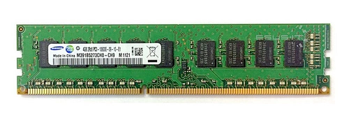 RAM memória 1x 4GB Samsung ECC UNBUFFERED DDR3  1333MHz PC3-10600 UDIMM | M391B5273CH0-CH9