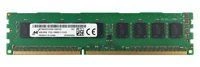 RAM memória 1x 4GB Micron ECC UNBUFFERED DDR3 1600MHz PC3-12800 UDIMM | MT18KSF51272AZ-1G6