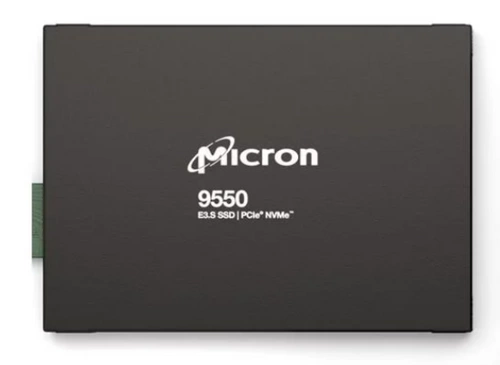 SSD Merevlemez Micron 9550 PRO 3,84TB E3.S 7.5mm NVMe PCIe | MTFDLBQ3T8THA-1BK1DABYYR