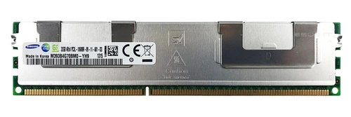 RAM memória 1x 32GB Samsung ECC REGISTERED DDR3  1333MHz PC3-10600 RDIMM | M393B4G70BM0-YH9