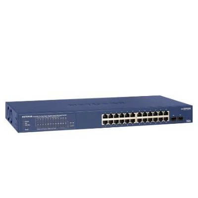 Kapcsoló Netgear GS724TP-200EUS 24x 10/100/1000 2x SFP 190 W PoE+
