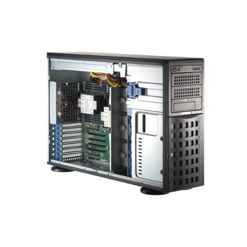Szerver Platform Supermicro 4U 741P-TRT SYS-741P-TRT Intel x 2 DDR5 x 16 8 x 3.5" SATA/SAS/NVME PSU 1+1