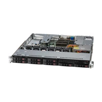 Szerver Platform Supermicro 1U 110T-M SYS-110T-M Intel x 1 DDR4 x 4 8 x 2.5" SATA PSU 1+0