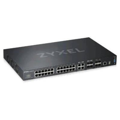 Kapcsoló Zyxel XGS4600-32-ZZ0102F 24x RJ-45 10/100/1000 Mbps 4x RJ-45/SFP 4x SFP+