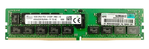 RAM memória 1x 16GB Hynix ECC REGISTERED DDR4 2Rx4 2133MHz PC4-17000 RDIMM | HMA42GR7BJR4N-TF