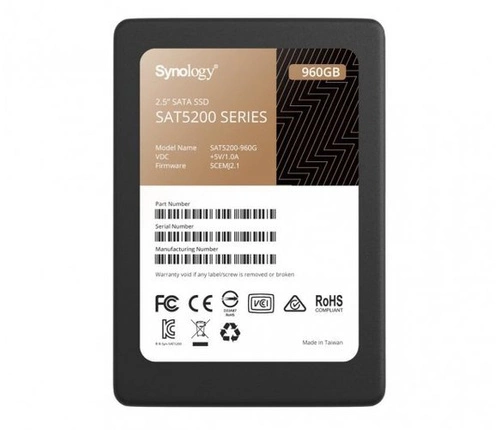 SSD Merevlemez NAS Synology 960GB 2.5'' SATA 6Gb/s új | SAT5200-960G