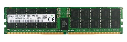 RAM memória 1x 64 GB Hynix ECC REGISTERED DDR5 2Rx4 4800MHz PC5-38400 RDIMM | HMCG94MEBRA103N