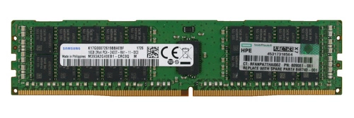 RAM memória 1x 16GB Samsung ECC REGISTERED DDR4 2Rx4 2400MHz PC4-19200 RDIMM | M393A2G40EB1-CRC