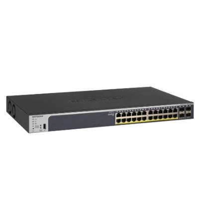 Kapcsoló Netgear GS728TPP-200EUS 24x 10/100/1000 4x SFP 380 W PoE+