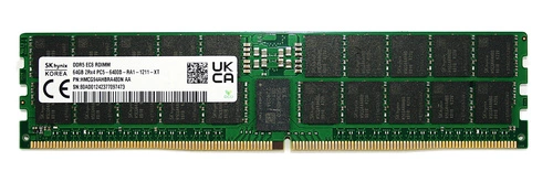 RAM memória 1x 64GB Hynix ECC REGISTERED DDR5 2Rx4 6400MHz PC5-51200 RDIMM | HMCG94AHBRA480N