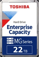 Merevlemez TOSHIBA Enterprise 3.5'' HDD 22TB 7200RPM SATA 6Gb/s 512MB | MG10AFA22TE