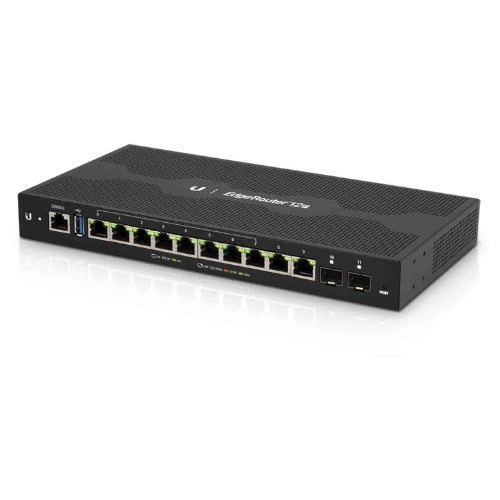 Routerek Ubiquiti ER-12P 10x RJ-45 10/100/1000 Mb/s 2x SFP Port