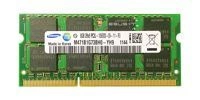 RAM memória 1x 8GB Samsung SO-DIMM DDR3 1333MHz PC3-10600 | M471B1G73BH0-YH9