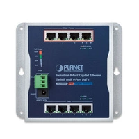 Kapcsoló Planet WGS-804HP 8x 1Gb 120 W PoE+