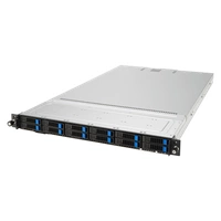 Szerver Platform ASUS 1U RS700A-E12-RS12U/10G/2.6kW/12NVMe 90SF02D1-M00700 AMD x 2 DDR5 x 24 12 x 2.5" SATA/SAS/NVME PSU 1+1