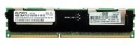 RAM memória 1x 4GB ELPIDA ECC REGISTERED DDR3 2Rx4 1333MHz PC3-10600 RDIMM | EBJ41HE4BDFD-DJ-F
