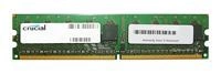 RAM memória 1x 4GB Crucial ECC REGISTERED DDR2  800MHz PC2-6400 RDIMM | CT51272AB80E.36FQH