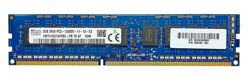 RAM memória 1x 8GB Hynix ECC UNBUFFERED DDR3  1600MHz PC3-12800 UDIMM | HMT41GU7AFR8C-PB