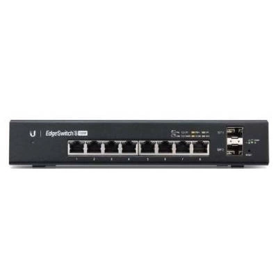 Kapcsoló Ubiquiti ES-8-150W 8x 10/100/1000 2x SFP 130 W PoE+