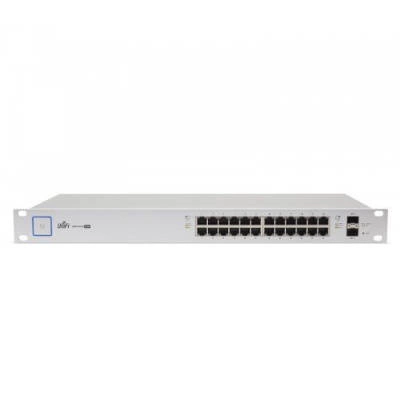 Kapcsoló Ubiquiti US-24-250W 24x 10/100/1000 2x SFP 220 W PoE+