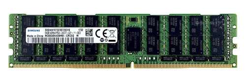 RAM memória 1x 64GB Samsung ECC LOAD REDUCED DDR4  2400MHz PC4-19200 LRDIMM | M386A8K40BMB-CRC