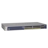 Kapcsoló Netgear GSM7224P-100NES | 12288 kB | 48 Gb/s | 24x Ethernet Port