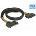 Delock U.2 SFF-8639-s  > U.2 SFF-8639-s 0.5m | 85738