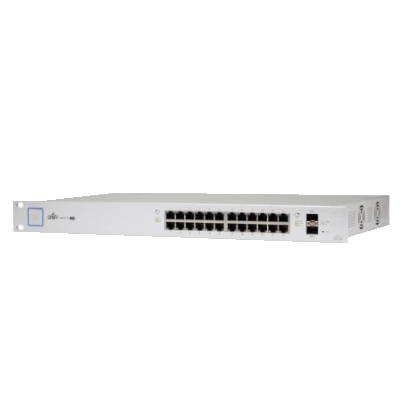 Kapcsoló Ubiquiti US-24-250W 24x 10/100/1000 2x SFP 220 W PoE+