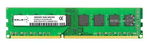 RAM memória 1x 8GB ESUS IT ECC UNBUFFERED DDR3 2Rx8 1333MHz PC3-10600 UDIMM | ESUD31333ED8/8G