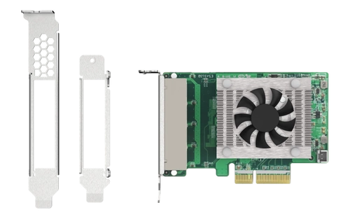 Hálózati Kártya QNAP QXG-2G4T-I225 4x RJ-45 2.5Gb