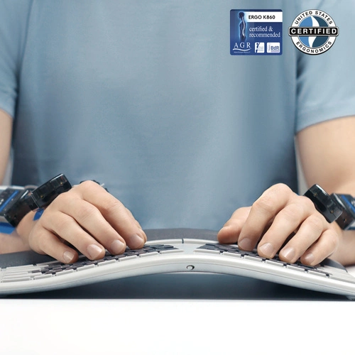 Vezeték nélküli billentyűzet Logitech Ergo K860 QWERTY (US)