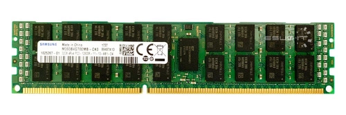 RAM memória 1x 32GB Samsung ECC REGISTERED DDR3 4Rx4 1600MHz PC3-12800 RDIMM | M393B4G70EMB-CK0