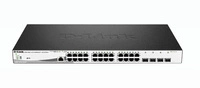 Kapcsoló D-Link DGS-1210-28MP/E 24x 1Gb 4x RJ-45/SFP 370 W PoE+