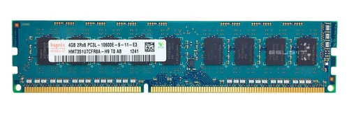RAM memória 1x 4GB Hynix ECC UNBUFFERED DDR3  1333MHz PC3-10600 UDIMM | HMT351U7CFR8A-H9